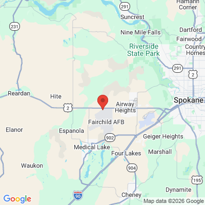 Map to  office in Fairchild Air Force Base, WA