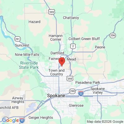 Map to  office in Spokane, WA