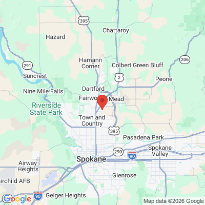 Map to  office in Spokane, WA