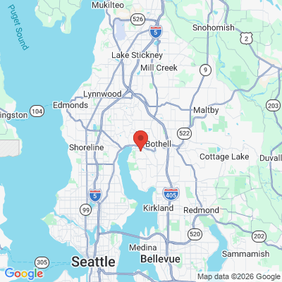 Map to  office in Kenmore, WA