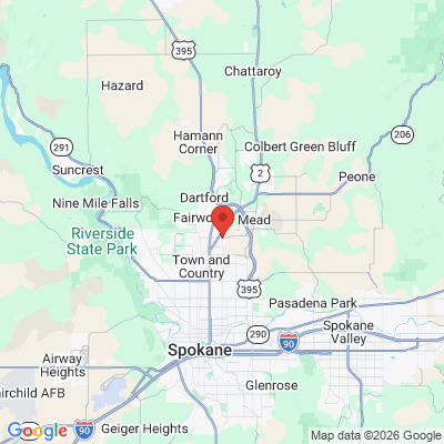 Map to  office in Spokane, WA