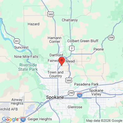 Map to  office in Spokane, WA