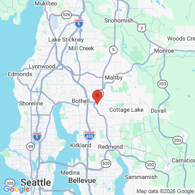 Map to  office in Woodinville, WA