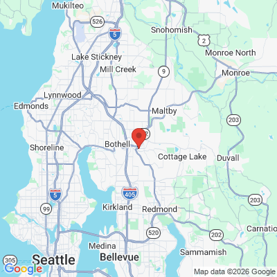 Map to  office in Woodinville, WA