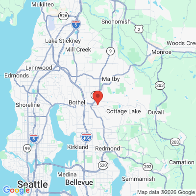 Map to  office in Woodinville, WA