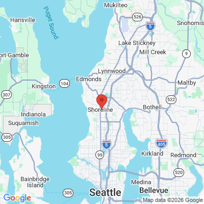 Map to  office in Shoreline, WA
