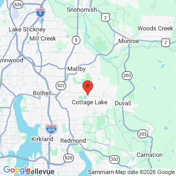 Map to COTTAGE LAKE FAMILY DENTISTRY office in Woodinville, WA