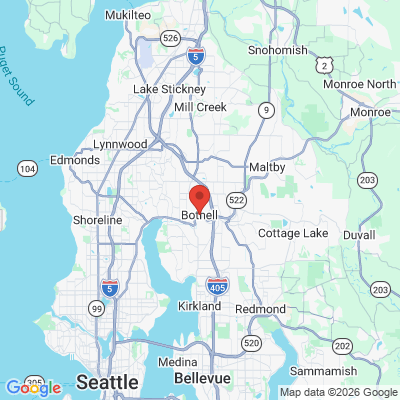 Map to  office in Bothell, WA