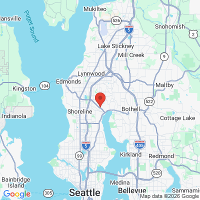 Map to  office in Shoreline, WA