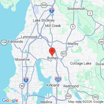 Map to Primary Office office in Bothell, WA