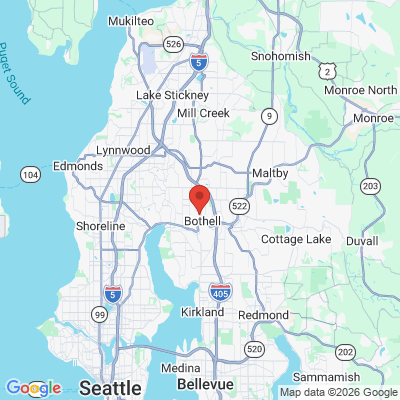 Map to  office in Bothell, WA