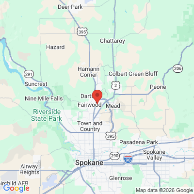 Map to  office in Spokane, WA