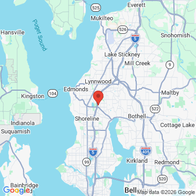 Map to  office in Mountlake Terrace, WA