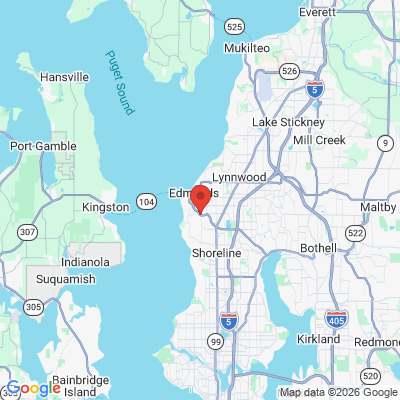 Map to  office in Edmonds, WA