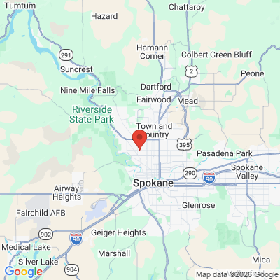 Map to  office in Spokane, WA
