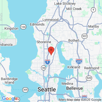 Map to Emerald Dental Smile Care office in Seattle, WA