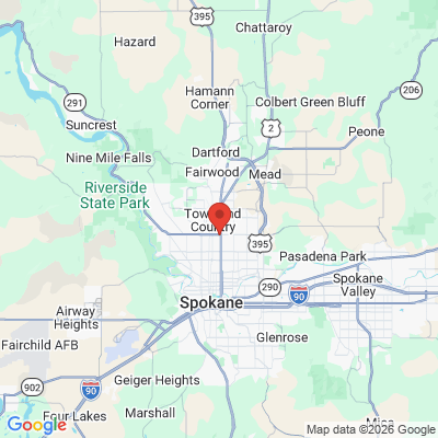 Map to  office in Spokane, WA