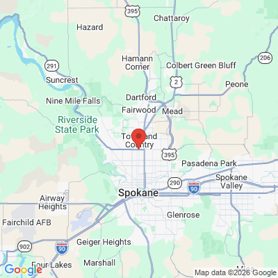 Map to  office in Spokane, WA