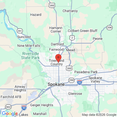 Map to  office in Spokane, WA