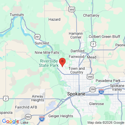 Map to  office in Spokane, WA