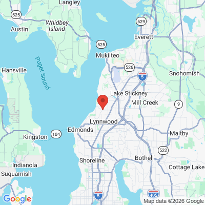 Map to  office in Lynnwood, WA