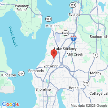 Map to Hope dental office in Lynnwood, WA