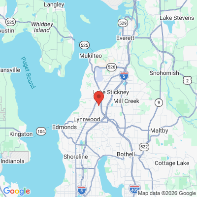 Map to  office in Lynnwood, WA