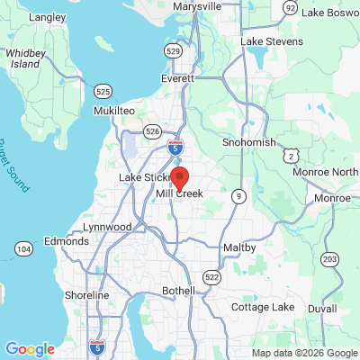 Map to  office in Mill Creek, WA