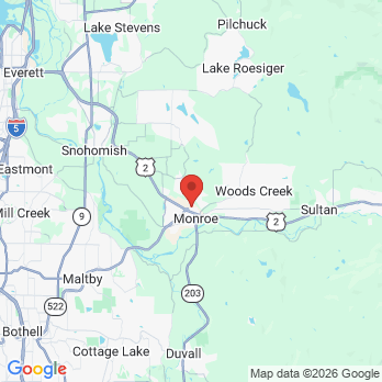 Map to Monroe Smiles office in Monroe, WA