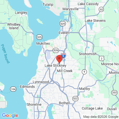 Map to  office in Everett, WA