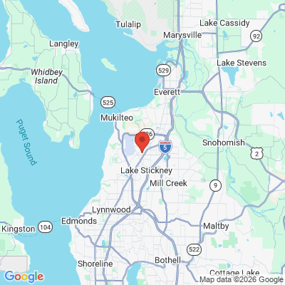 Map to  office in Everett, WA