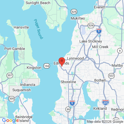 Map to  office in Edmonds, WA