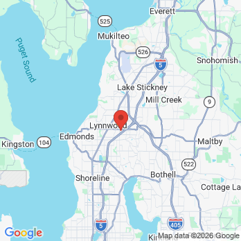 Map to Lynnwood Dental Excellence office in Lynnwood, WA