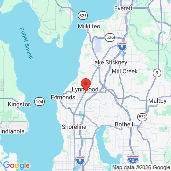 Map to Lahai Health office in Lynnwood, WA