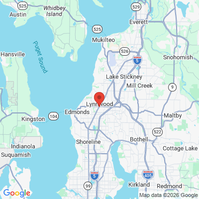 Map to  office in Lynnwood, WA