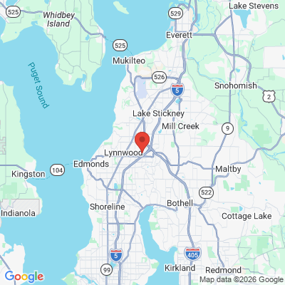 Map to  office in Lynnwood, WA