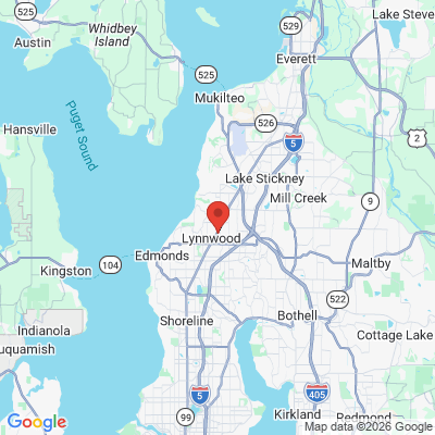 Map to  office in Lynnwood, WA