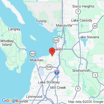 Map to Bond Family Dentistry office in Everett, WA