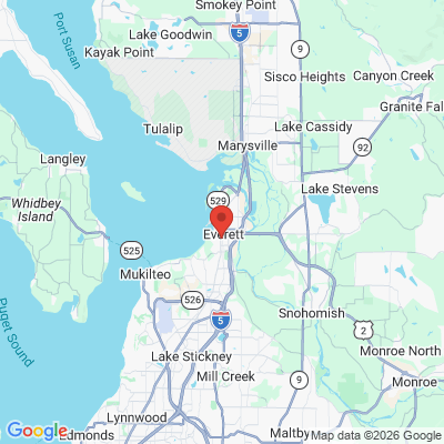 Map to  office in Everett, WA