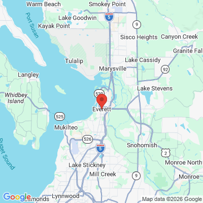 Map to  office in Everett, WA