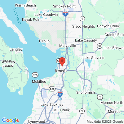 Map to  office in Everett, WA