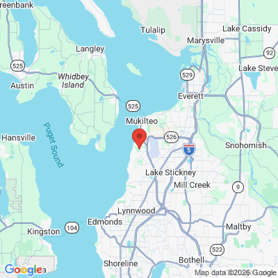 Map to  office in Mukilteo, WA