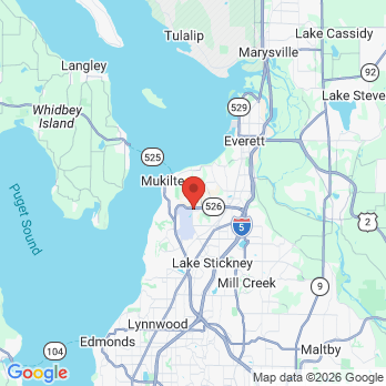 Map to Onsite Dental office in Everett, WA