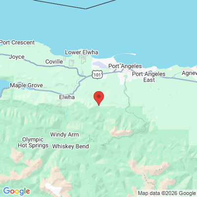 Map to  office in Port Angeles, WA