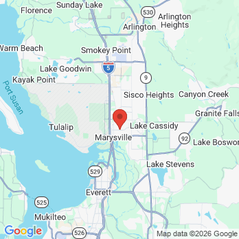 Map to Creo Dentistry office in Marysville, WA
