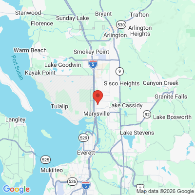 Map to  office in Marysville, WA
