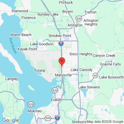 Map to  office in Marysville, WA