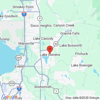 Map to Lake Stevens Dental office in Lake Stevens, WA