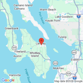 Map to Saratoga Dental office in Langley, WA
