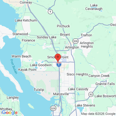 Map to  office in Marysville, WA